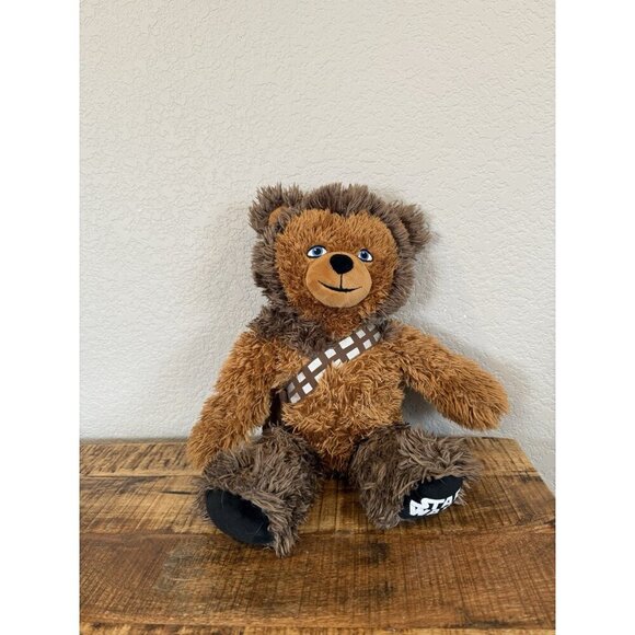 Build A Bear Chewbacca Chewie Star Wars Wookie Soft Stuffed Animal Plush BAB - Picture 2 of 9